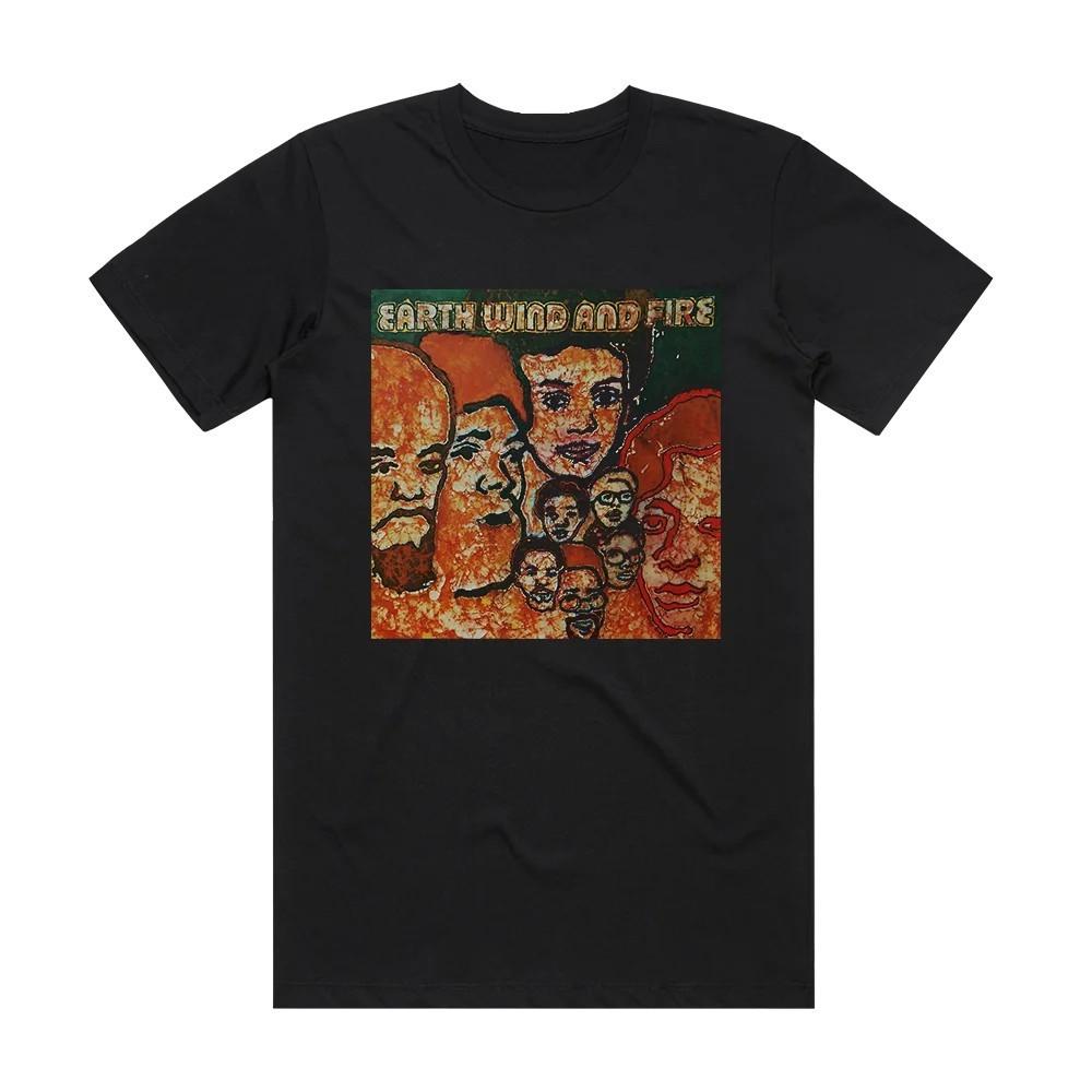 New Earth Wind and Fire Band Album Full Size Black Unisex Shirt SA421 Unisex T-Shirt XXXXL