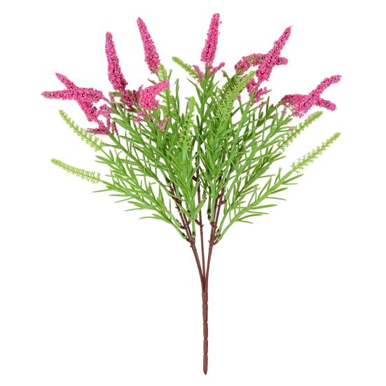 Künstliche Grünpflanze im pastoralen Stil, realistischer Lavendel-Kunststoff, Pflanzenornament, DIY-Blumenarrangement, Szenenlayout, Simulation einer Lavendelblume