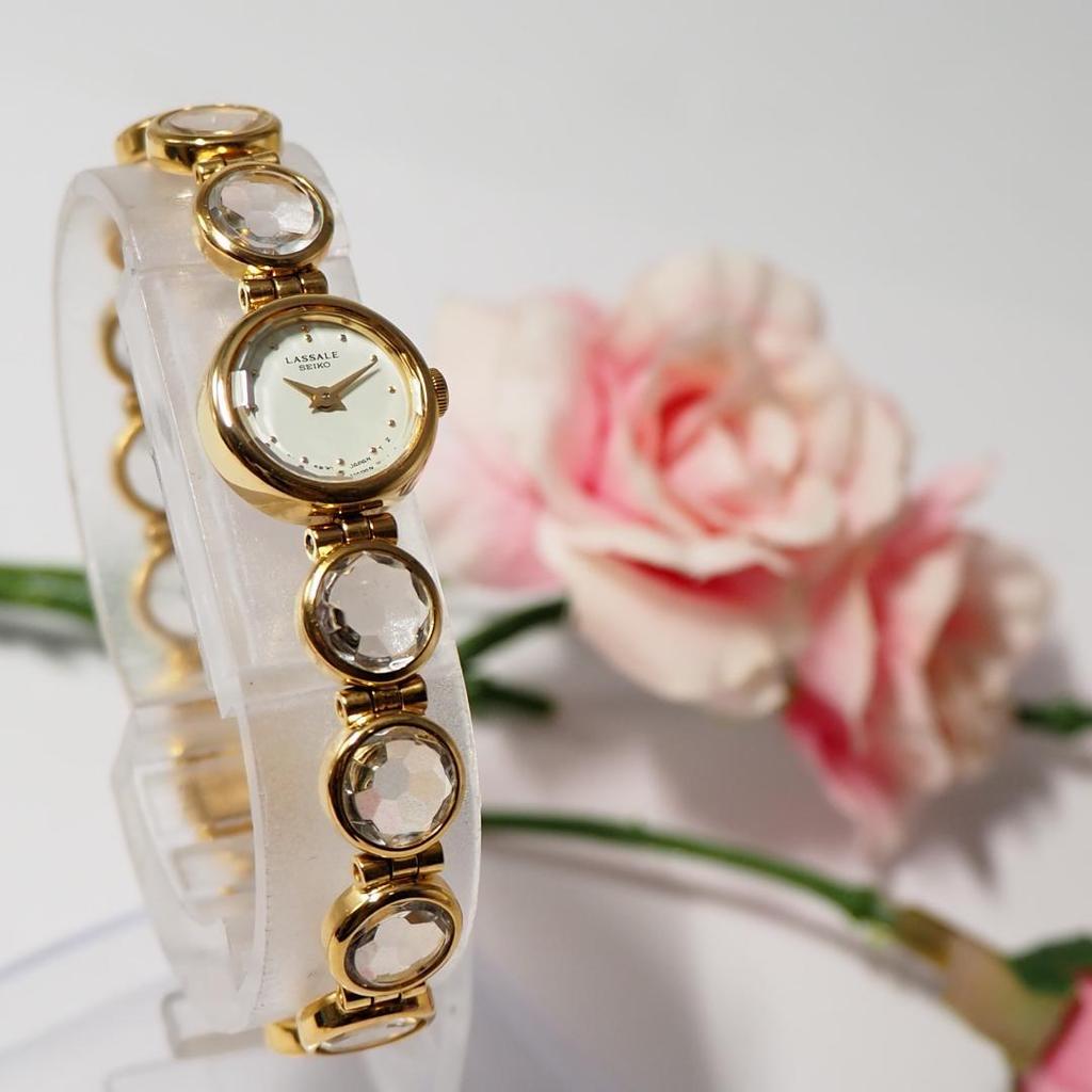 [USED] Seiko LaSalle Bangle Watch, Gold, 232