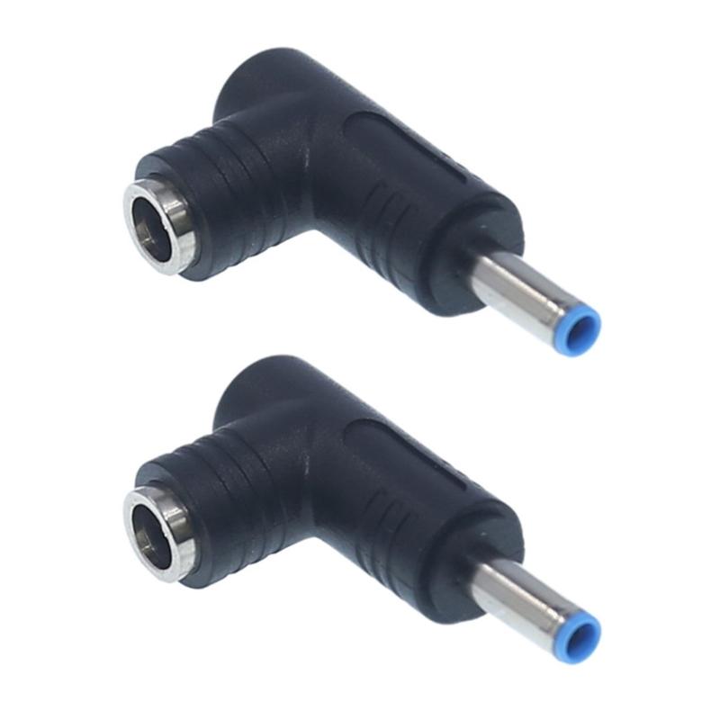 2PCS 240W Heavy Duty DC5.5x2.1mm Power Jacks Plug Adapter DC5525 Female Plug for Multiple Devices DC7.4x5.0HP/DC6.5x4.4mm