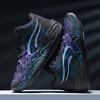 Men Stylish Basketball Shoes Field Training High-Top Plush Comfort Anti-Skid Athletic Footwear Lace-Up Daily Flat Athletic Shoes