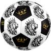 1PC Lion Majesty Golden Crown Soccer Ball Size 5 Football Machine Sewn Indoor/Outdoor Universal Football S29