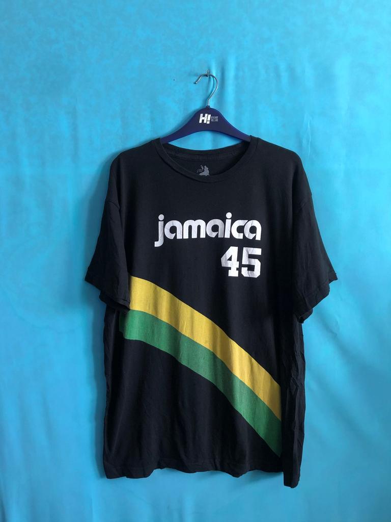 SALE!!VTG bob marley jamaica 45 natural marley large #1540