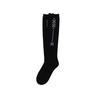 Tattoo Cotton Knee Socks Black