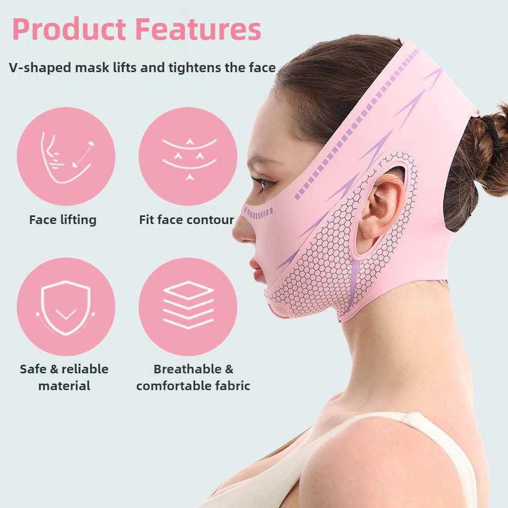 Shaper Face Slimming Bandage Women Face Lifting Belt V Line Chin Cheek Lift Up Strap Anti Wrinkle Facial Beauty Skin Care Tools
