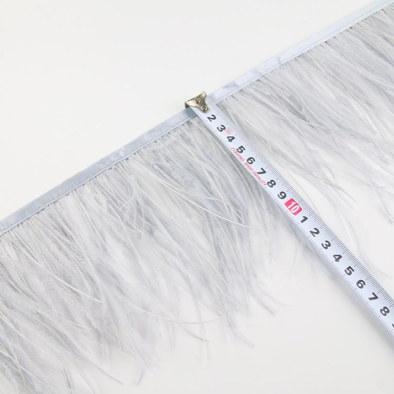 Ostrich Feathers for DIY Jewelry, Clothing Accessories, Cuffs, and Skirt Decoration