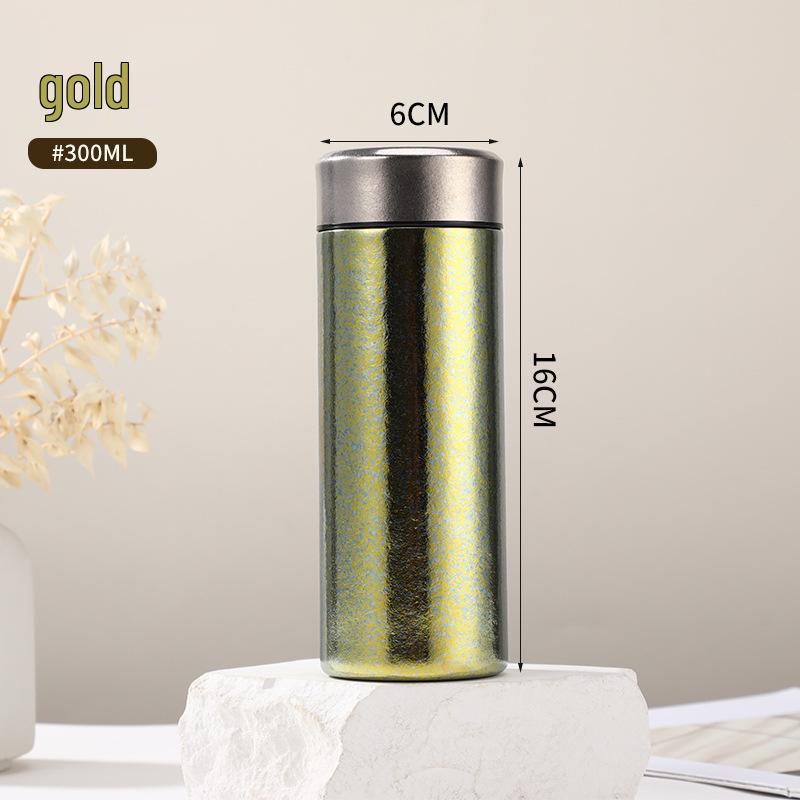 Premium Pure Titanium Insulated Water Cup - Lightweight, Portable, and Elegant Gift