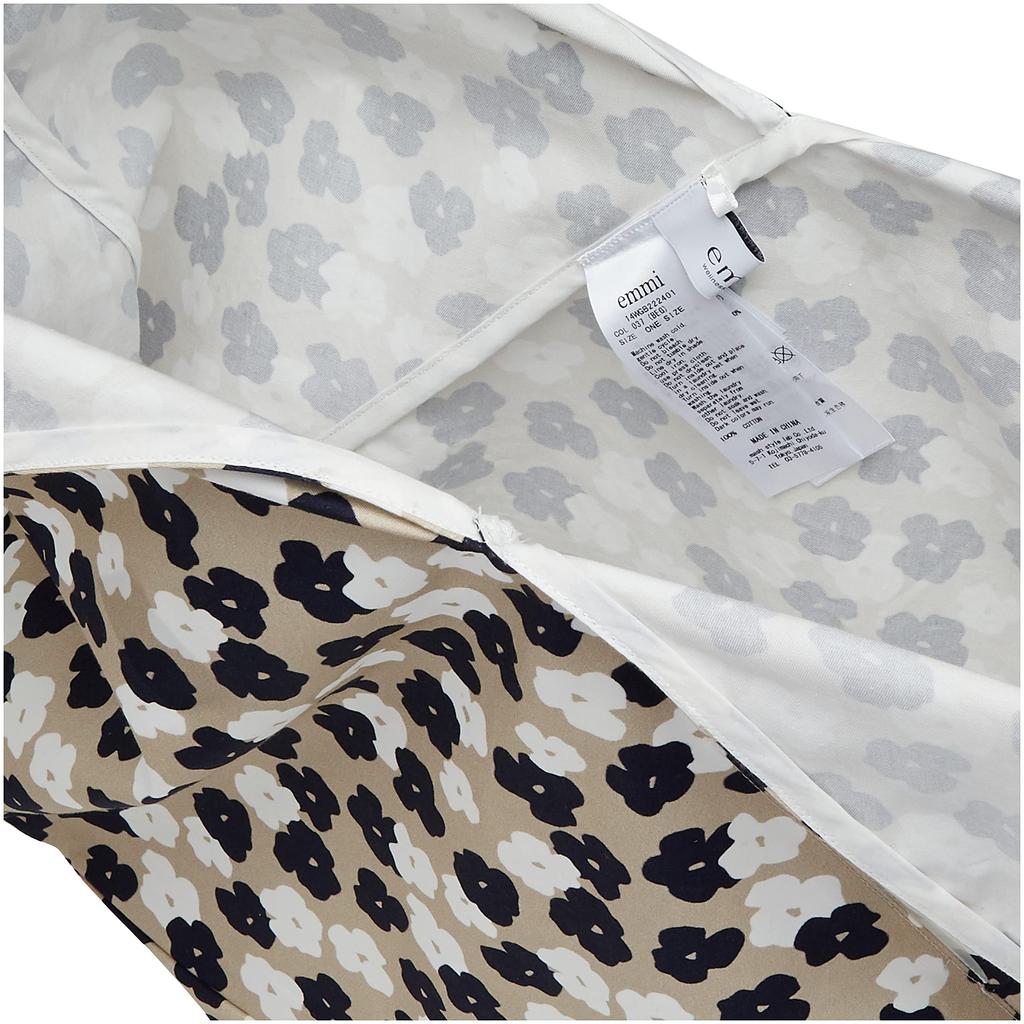 TRAINING Modern Paint Furoshiki Bag 14WGB222401 BEG F [Emi] WELLNESS & WEAR Women's