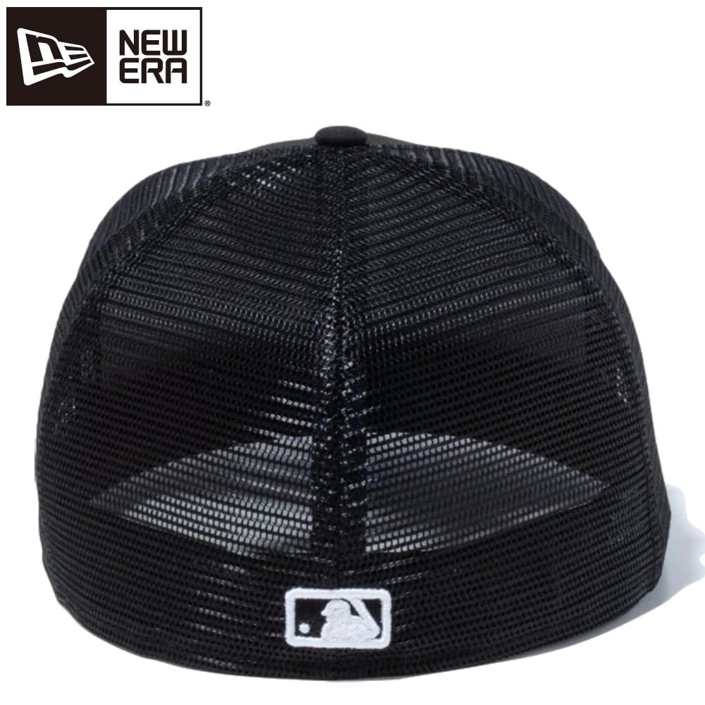 New Era 59FIFTY MLB LA Black Mesh Size 7 Los Dod Size 25J Cap, 7/8 (5950TR), Black, White,
