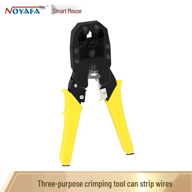 Professional Multi-function Network Cable Crimper for RJ45/RJ11 (8P/6P/4P)
