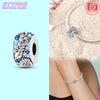 Treasure Box Marine Octopus Crab Pirate Beads Charms 925 Silver Fit Bracelet Women Accessories Jewelry Diy Gift