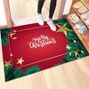 Christmas Door Carpet Floor Mat Halloween Living Room Coffee Table Mat Bathroom Thickened Non-slip Floor Mat