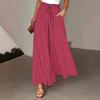 Women S Wide Leg Culottes Pants Dot Print Casual Trousers