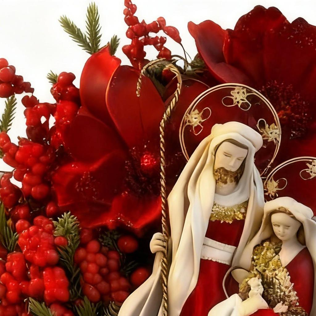 Artificial Christmas Wreath Winter Holiday Home Decorations Red Berry Christmas Wreath For Indoor Outdoor Window Wall Fireplace