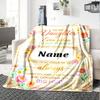 Love Letter To Daughter Customize Your Name Blanket With Warmth Comfort And Softness It'S Perfect For Home Use A Nap Blanket An Office Sofa Blanket A