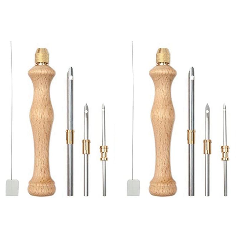 

A60Z2X Punch Needle Rug Punch Needle Embroidery Punch Needle Set DIY Craft Needlework Punch Needle For Stitching Appliquemay