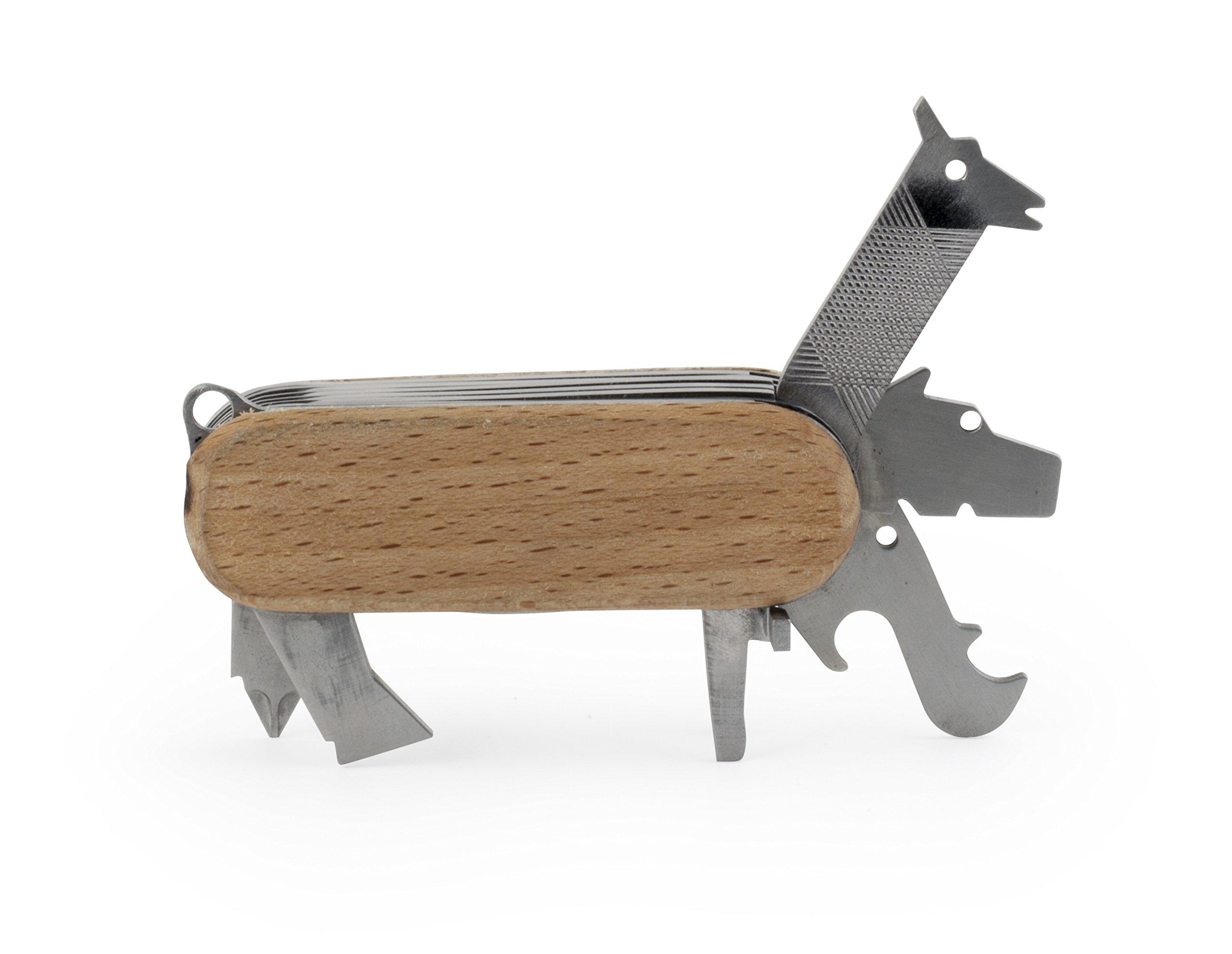 

KIKKERLAND Animal Multi Tool KCD62 бежевый