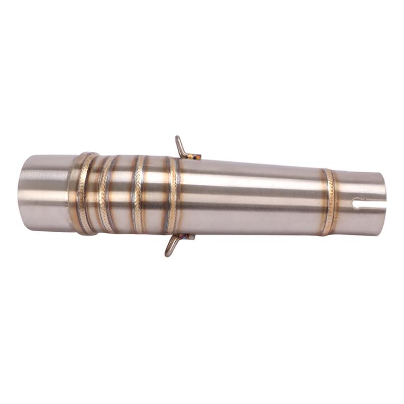Motorcycle Exhaust Escape Stainless Steel Middle Mid Link Pipe 51mm Muffler Slip On For Honda CBR250R CBR 250R 2011-2017 Years