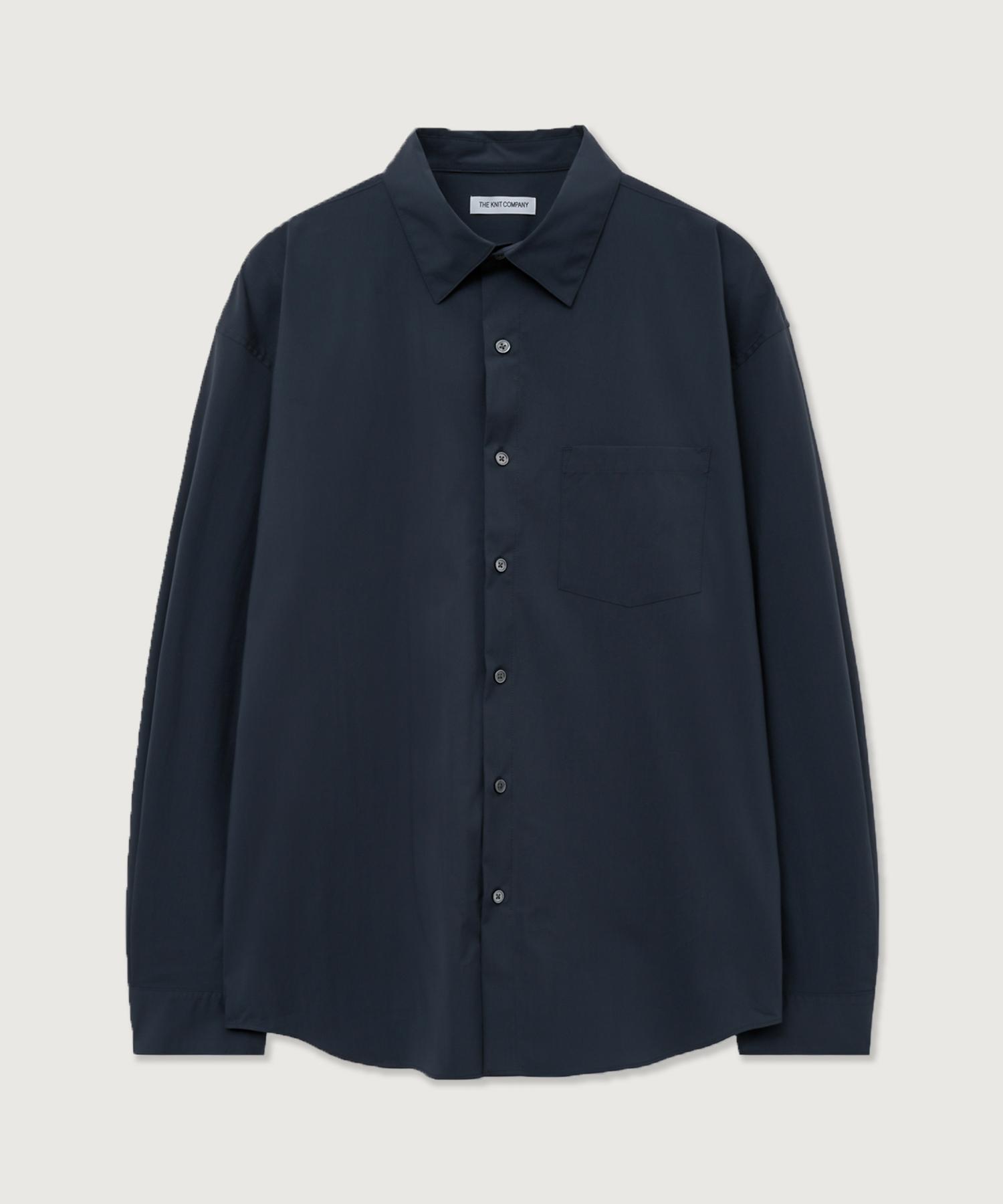 The Knit Company Supima Cotton Shirt 5 Colors Dark Navy/M