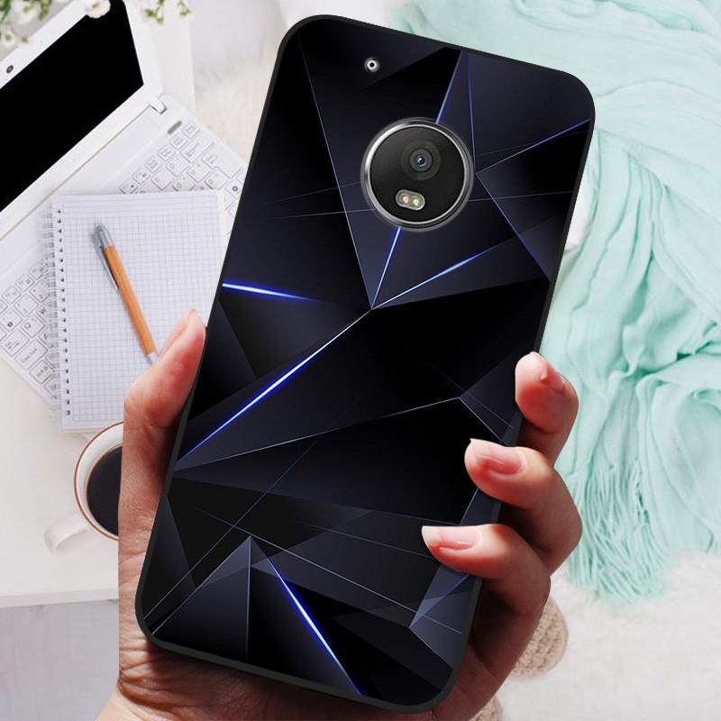 Pro Motorola Moto G5 Plus Pouzdro Černý Kryt Lev Vlk Silikonový Měkký Zadní Kryty Pro Moto G5 Plus Pouzdro Na Telefon G5+ Ochranný Kryt
