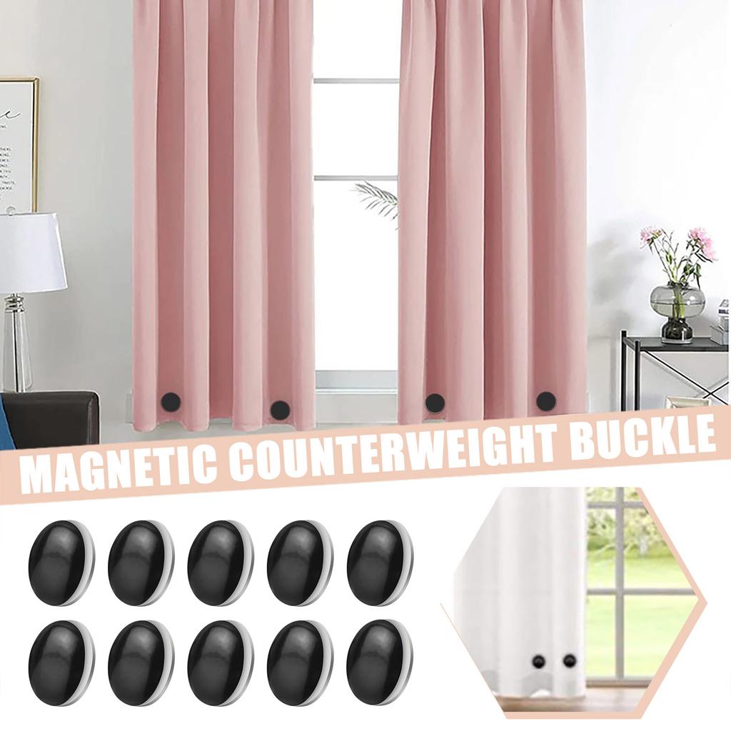 Pesi per tende magnetici Pesi per tende Pesi per tende da doccia magnetici Fondo per tovaglia Fodera per tenda per evitare che soffi