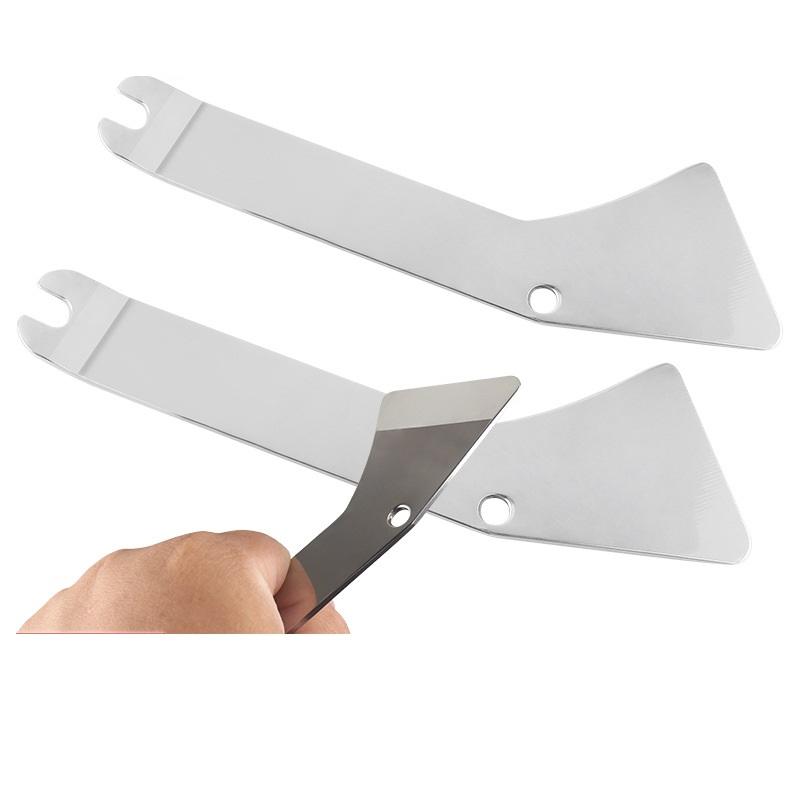 

New Stainless Steel Scraper Ultra Sharp Scrapers Remove Residue From Steel, Aluminum And More Ends Offer Extra Leverage C