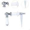 Ceramic And Metal Toilet Flush Handle for Household Cistern Tanks