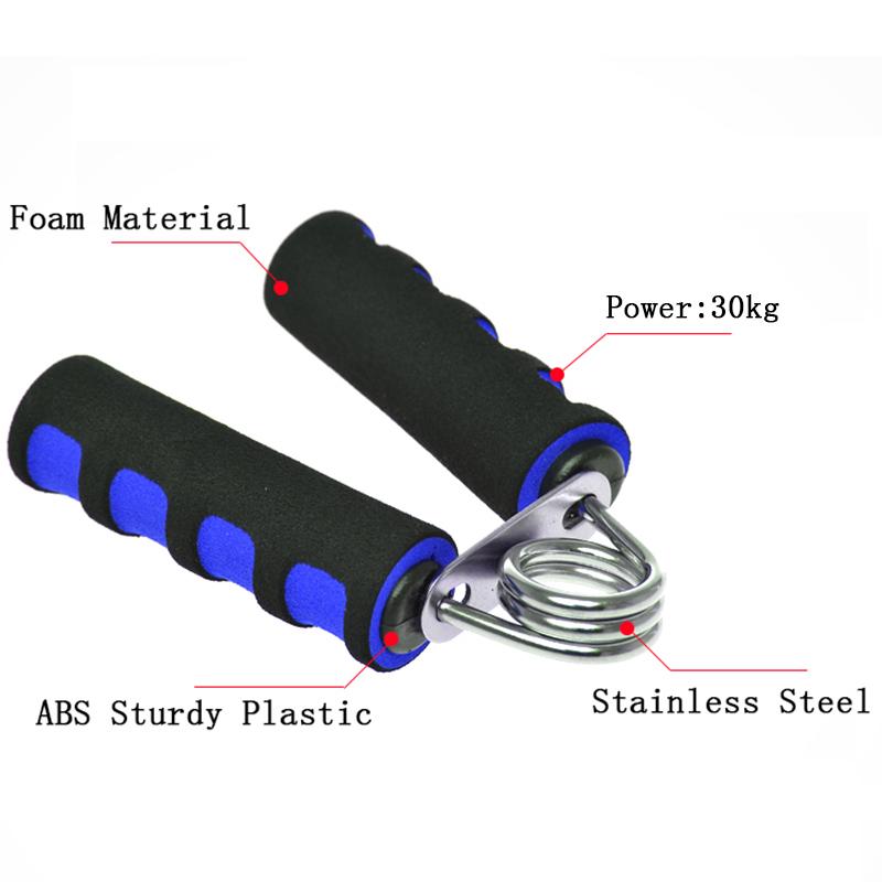 30kg Foam Hand Grip Carpal Strengthen Expander Fitness Forearm Arms Muscle Finger Gripper Trainer Strength  Equipment