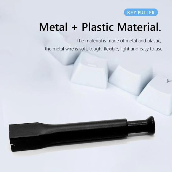 Keyboard Key Keycap Puller Remover Dual Purpose Mechanical Gaming Keyboard Removing Fixing Tool Switch Extractor Cleaning Tool Keycap Starter