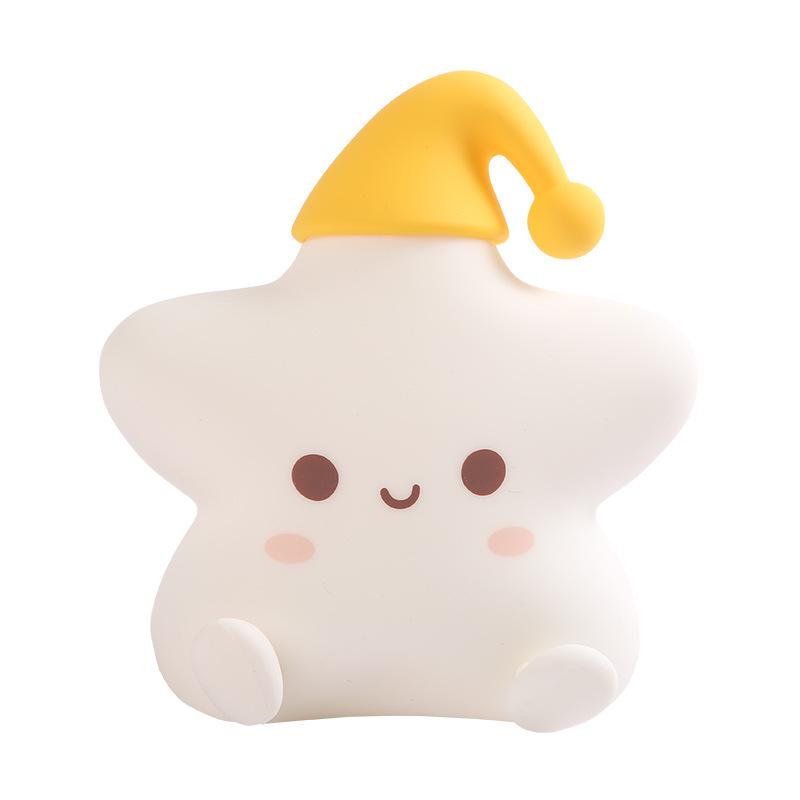 Weiches Silikon LED Nachtlicht für den Nachttisch: Augenschutz & Schlafhilfe