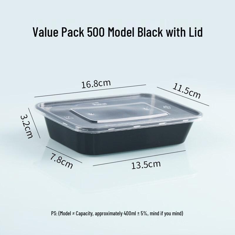 

Disposable Plastic Rectangular Meal Prep Containers