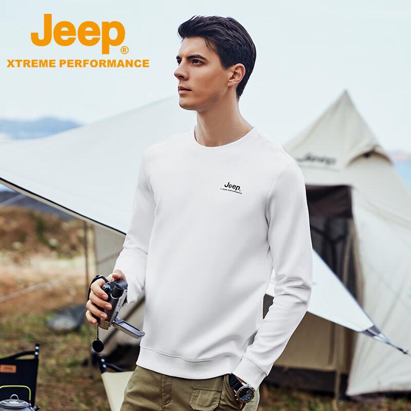 Jeep Men's Casual Crew Neck Sweatshirt J212094322