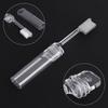 Foldable Travel Toothbrush,Portable Toothbrush Built in Cover,Folding Toothbrushes for Hiking,Camping,Traveling