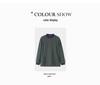 Plus Size Loose Jacquard T-Shirt Sweatshirt for 40-Year-Old Women - Warm, Versatile & Light