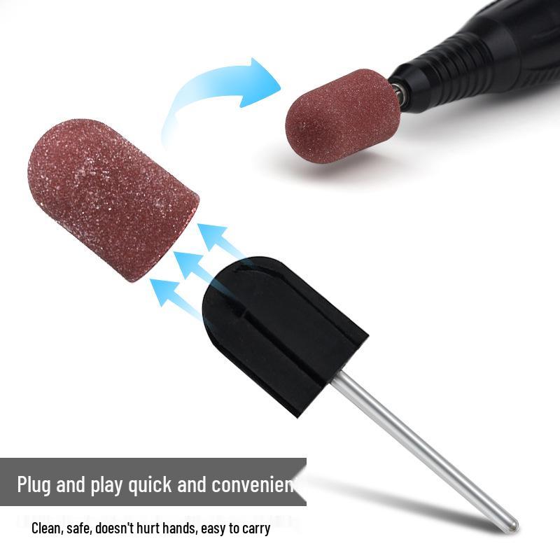 Premium Nail Sanding Caps for Callus Removal & Foot Care - Compatible with Electric Grinders