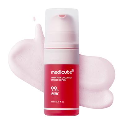 PDRN Bubble Cream Serum 95ml - Hydrating Glow Care, Korean