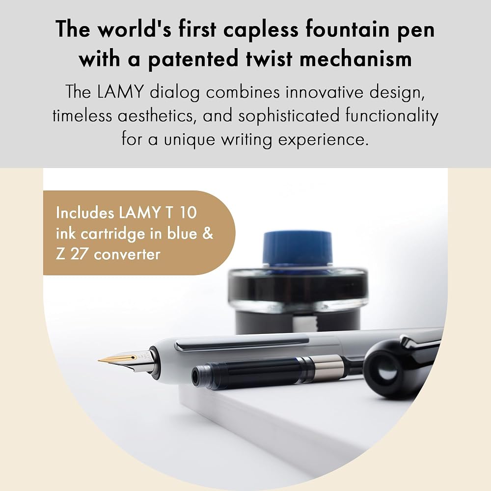 LAMY Dialog 3 Fountain Pen L74 EF (Extra Fine)