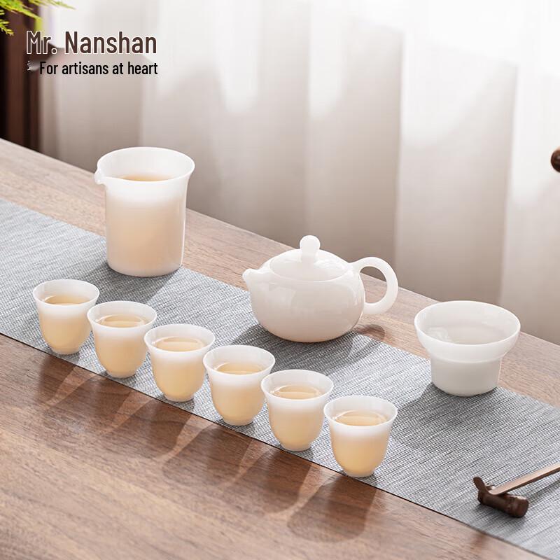 Ice Jade Porcelain Gongfu Tea Set