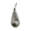 50pcs Bass Casting Fishing Weights Sinkers Fishing Tackle Accessories Fishing Bottom Sinkers Weight 360 Degree Rotating