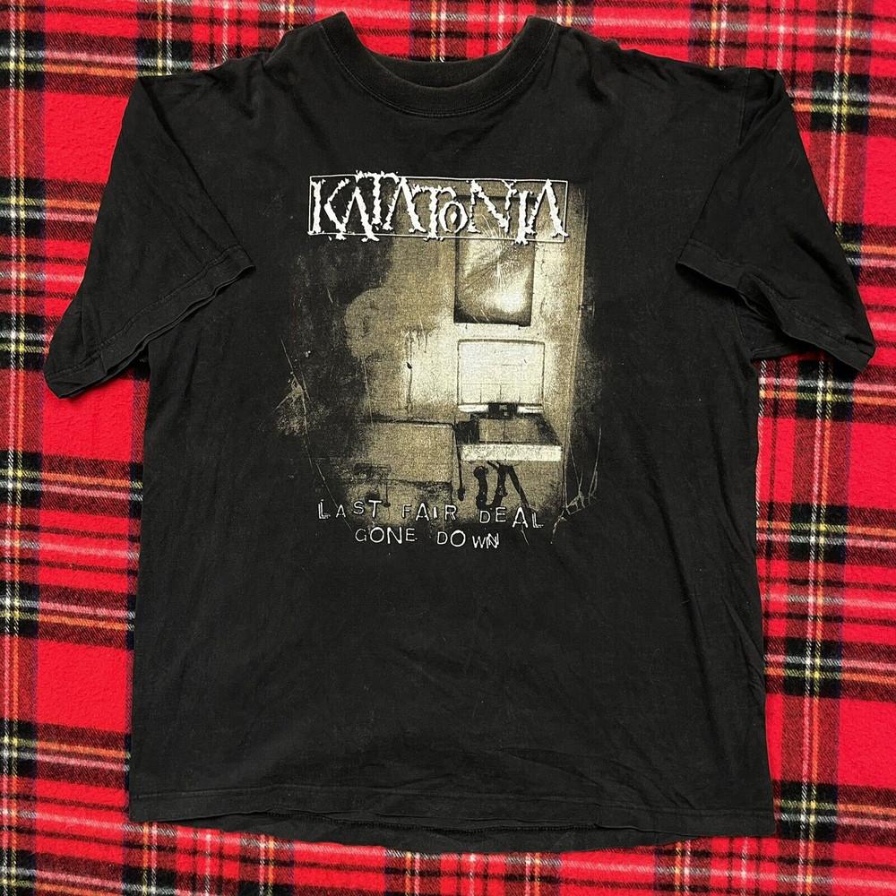 KATATONIA Band Last Fair Deal Gone Down Unisex T-Shirt All Size AL377 Unisex T-Shirt S