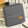 Standing Pencil Case Pouch Large Capacity Oxford Cloth Pen Bag Multi-Layer Stationery Organizer Portable Zipper Makeup Bag for Office Traval