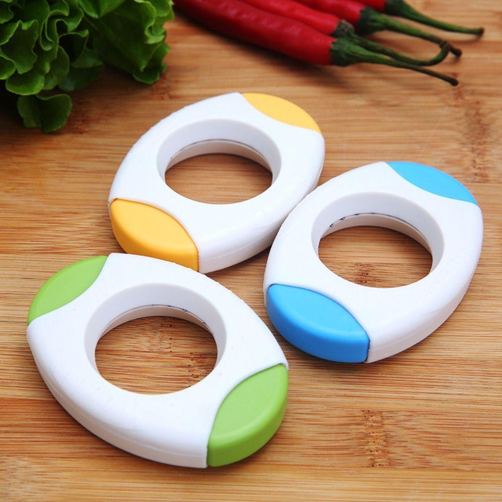 

Round Egg Peeler PVC Shell Topper New Egg Opener зелений