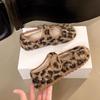 Warm and Comfortable Doudou Shoes French Velvet Bag Head Cotton Shoes New One-pedal Fluffy Single Shoes