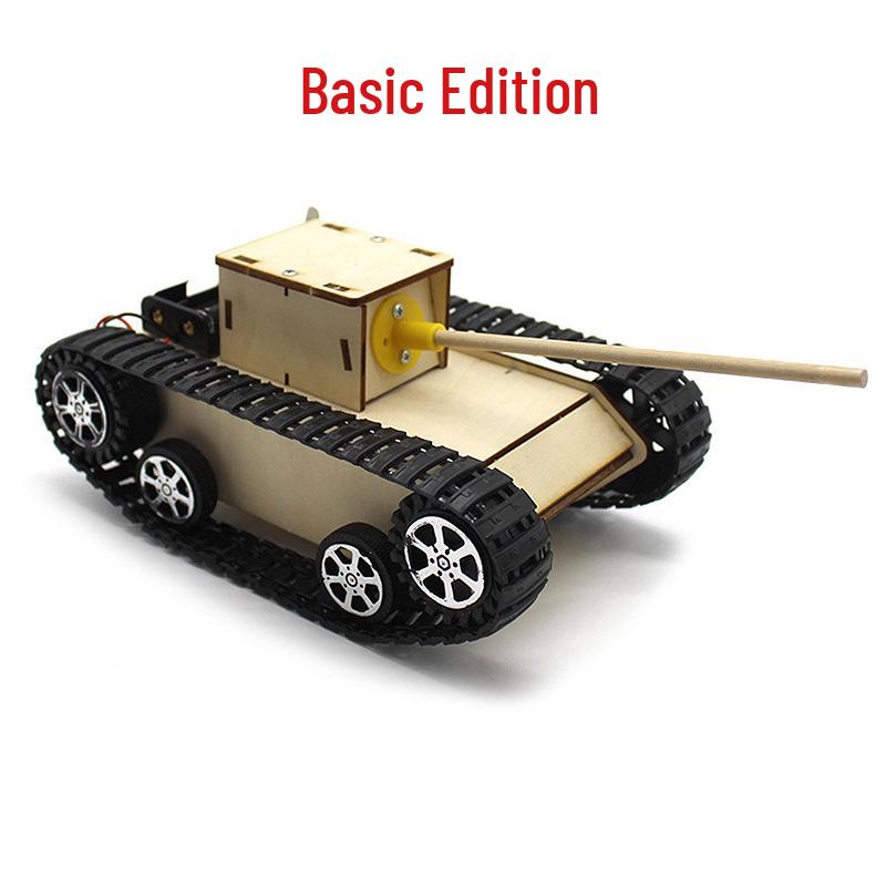 

Набор для самостоятельной науки: Собери свою модель гусеничного танка для учеников начальной школы