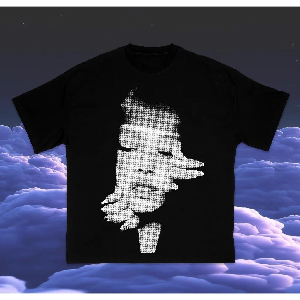 2026 Summer Fashion Trendy T-shirt Rapper JENNIE KIM X01 TEE-secretary Shirt T-shirt Summer New Men's Women's Cotton Top Hip Hop Streetwear Oversized