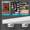 60pcs Self-Tapping Screws Cabinet Laminate Shelf Support Pegs with Non-Slip Sleeve Shelves Kitchen Glass Furniture Closet Shelf Pins