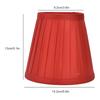 2PCS Clip On Design Clip On Lamp Shade Fabric Pleated Fabric Lampshade Small Lamp Shade  Wall Lamp