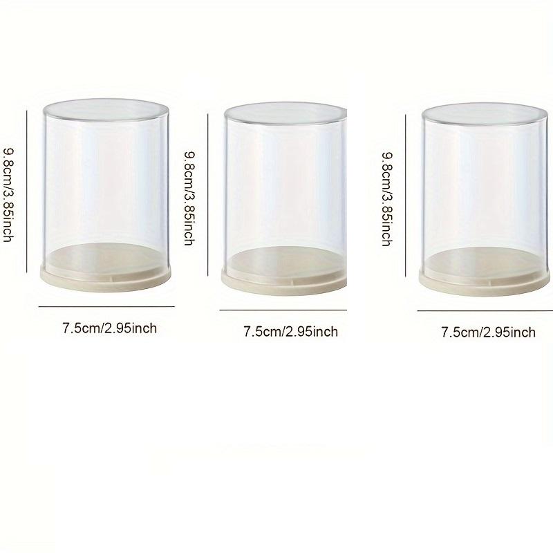 Transparent Acrylic Display Box, Wooden Shelves Storage Box,Suitable for Protection and Display of Small Collections of Toy Car