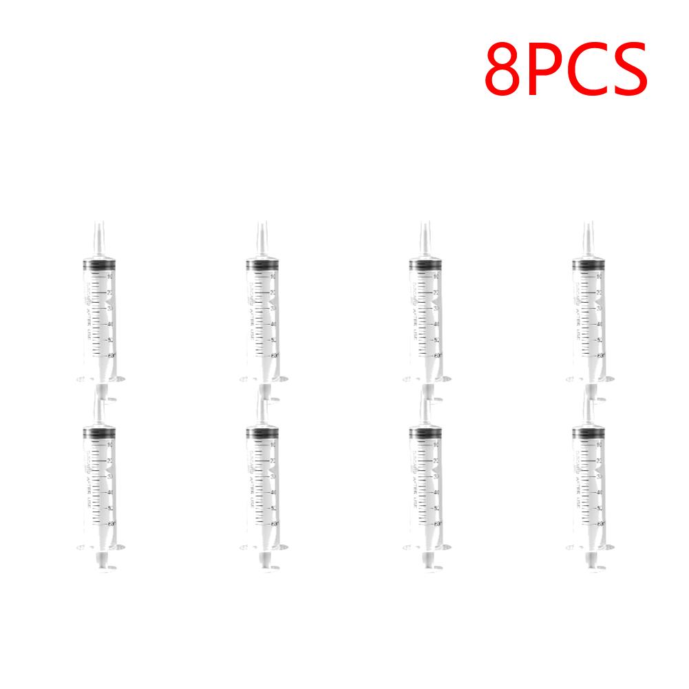 60ml Reusable Pump Glue Filling Enema Syringe Nutrient Sterile Health Without Needle Watering Refilling for Animal Food Feeding