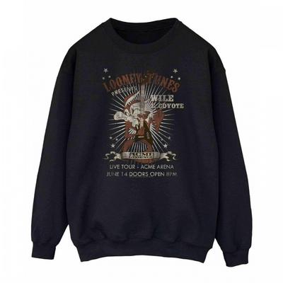 Damen/Damen Wile E Coyote Gitarren-Sweatshirt